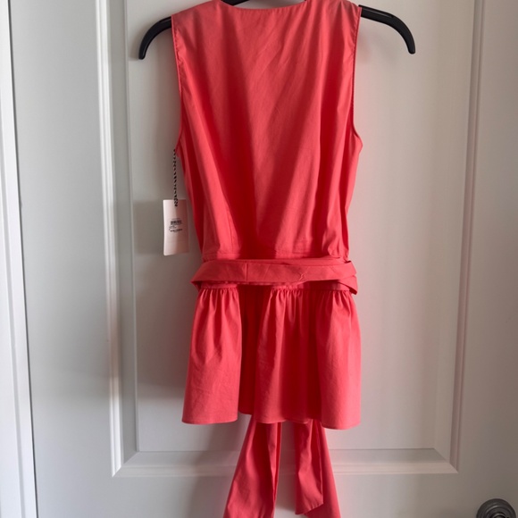 NWT 1901 Peplum Wrap Top Size 4 - Picture 3 of 4